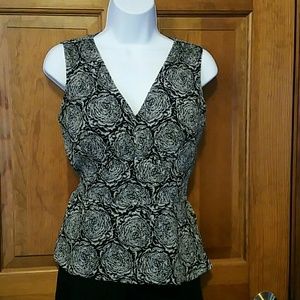 Ann Taylor 100% silk sleeveless top
